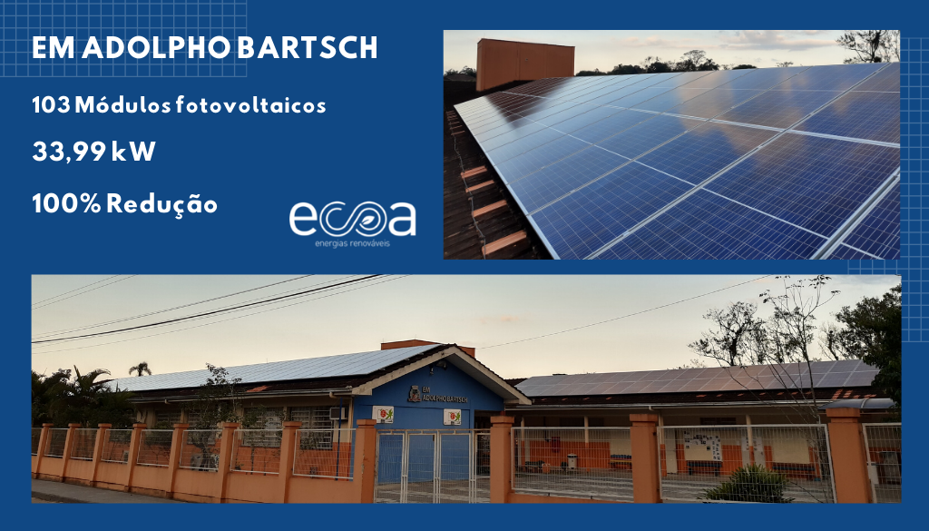 EM Adolpho Bartsch Energia solar